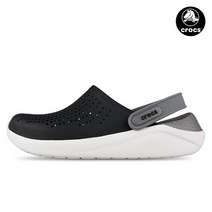 크록스 라이트라이드 클로그 블랙스모그 (204592_05M)