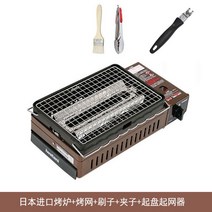 이와타니 야끼화로 야끼니꾸 철판 석쇠 그릴 쇠꼬챙이 차박 캠핑 버너 화로대 집에서고기굽기, J옵션, 상세페이지 참조, 상세페이지 참조