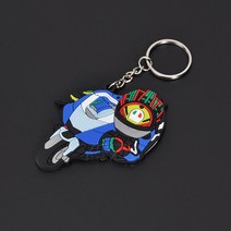 패션 오토바이 모델 고무 키 체인 키 링 키 링 키 체인 야마하 가와사키 스즈키 BMW 혼다 GSX-R VR 46 스타일링, 하나, 9