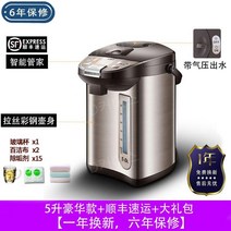 대용량 전기 온수기 캠핑 전기포트 대형 보온 5L 6L, H타입 대용량 전기 온수기