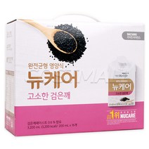 대상웰라이프 뉴케어 고소한 검은깨 200mlx16개 코스트코, 본품