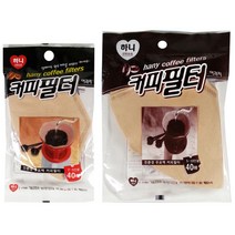♪앵콜상품♬♩ 드리퍼 필터 메이커 커피 여과지 드립퍼 가정용 40매 (LkJ♩*), Mognol™ 2호 소형 40매_Mn™