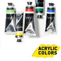 알파 아크릴 낱색 50ml 물감 952 Spring Green, 30개