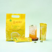 오렌지나무 제주 무농약 유자차 스틱 750g 선물, 25g, 30개입