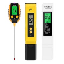 Digital Water TDS Meter PH Soil 4-In-1 Moisture Tester Multifunctional House Plants Cultivation Test, 01 베이지