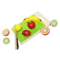 23개월아기 인지발달 원목과일자르기 장난감 소꿉 썰기장난감 썰기 IQ EQ