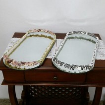 쇼핑아트 국화화장품받침대(7028), 골드