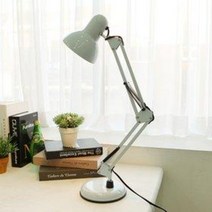 일루미아트 집게형 헤르 단 스탠드 책상고정형 제도, 화이트