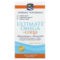 노르딕내추럴스 얼티메이트 오메가 코큐텐 1280mg 60정, 60개
