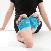 논슬립 테스양말 요가양말 발레양말 토오픈삭스 하프토삭스, LD-105하프토삭스, 핑크