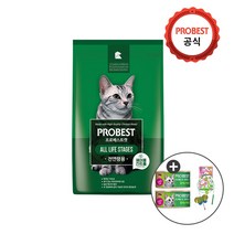[공식] 프로베스트 캣 전연령 고양이사료 모음 헤어볼 케어 추가 사은품증정 프로베스트캔, 7.5kg+프로베스트캔2개