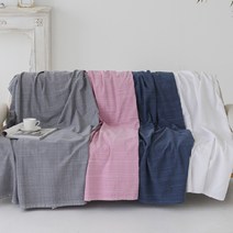 [리프] 슬라브 순면100% 국내생산 여름 홑이불, 네이비