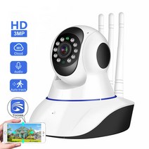 방범카메라 CCTV 감시 보안 HONTUSEC YOOSEE HD IP 무선 2MP 3MP 홈 야간 투시경 양방향 오디오 실내 베이비 모니터, 2MP 카메라, 미국 플러그