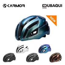 카머 NEW 벨리언트 아시안핏 로드용 자전거 헬멧 / KARMOR VELIANT ASIAN FIT ROAD CYCLING HELMET, 블랙/티타늄 실버
