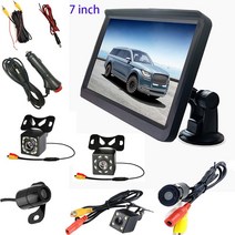 15인치터치모니터 15인치 모니터 휴대용 소형 7 인치 tft lcd 자동차 디스플레이, 12LED 카메라로