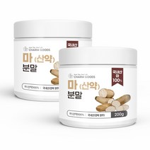 참굿즈 산약 마가루 분말 200gx2통 국내산 참마효능 뮤신 마분말