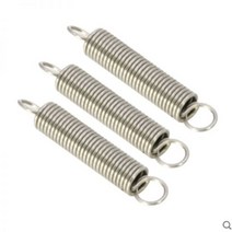 5PCS 0.8x6 7 8 10 x L 0.8mm 스테인레스 스틸 인장 스프링 (후크 연장 포함) 스프링 길이 20mm ~ 60mm, 10mm, 35mm