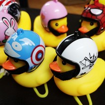 UNIQBLE 2019 러버덕 led 라이트 거치대 자전거 전동 킥보드 씽씽카 오토바이 유모차 안전등 야간등 벨 액세서리, WC019 데드풀, 1개