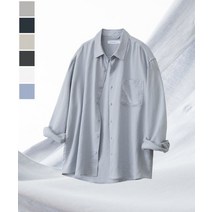 브렌슨 BRENSON ACHROMATIC_ 텐셀린넨 루즈핏 셔츠 6Color