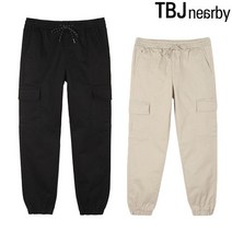 티비제이 TBJ Nearby.[즉시출고] [가성비 초특가전] 22년 미친가격! 이건 진짜 개~꿀! 전국최저가 !남성 테이퍼드핏 코튼스판 올밴딩 조거팬츠