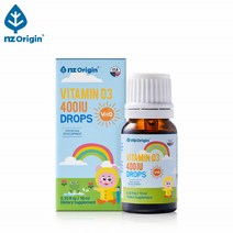 성장기 유아기 비타민d드롭400 아기 비타민D 유아 액상형 비타민D3 400IU 드롭 엔젯오리진 10ml