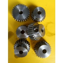 마이터기어 2개/몫 45 # 강철 0.8 모듈러스 기어 M 25T/28T/30T M5 구멍 5mm 6mm 8mm, 01 28 Teeth_02 6mm