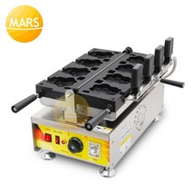 붕어빵 기계 와플 메이커 크로플 기계 전기 팬 틀 업소용 가정용 제빵 상업 토스트 141, 220V 영국 플러그