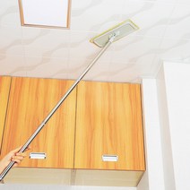 루프바스켓 폴더블루프백 루프박스 자동차캐리어 긴막대 평면 걸레 확장 벽 천장 청소 주방 지붕 견인, 02 Cloth type1.8m