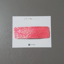 제이앤루시 잔잔글리터똑딱핀 여아머리핀 유아 아동 헤어핀