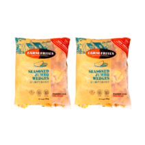 팜프리츠 시즌드 점보웨지/양념반달감자/냉동감자 2kgx2봉, 2kg, 2개