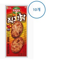 [한끼]의성마늘 직꾸닭 매콤레드 100gX10 방학 홈파티 간식 간편식 안주 밥반찬 전자레인지 조리 롯데햄 가을 식재료 1세트, 3세트