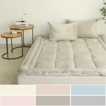 [아망떼] 소울메이트 플란넬 극세사 토퍼SS 6color, 색상:SS_소프트핑크