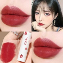 매트리스 에어매트 VIBELY 플라워 에어 벨벳 립 글레이즈 립스틱 메이크업 매트 텍스처 방수 땀 방지 풍부, 06 TG269_01 전체 크기