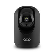 홈CCTV QCP200A 무광블랙 200만화소 IP 카메라 가정용 씨씨티비