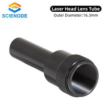Scienode L 시리즈 직경 20mm FL63.5mm 알루미늄 렌즈 세미 통 CO2 레이저 절단 새긴 무늬 기계, 한개옵션0