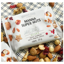 [AMISO] 아몬드와 호두의 고소함과 크랜베리의 달콤함 프리미엄 슈퍼너츠 선물세트, 20g x 60봉