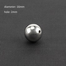 mm5mm6mm 볼 티타늄 합금 비즈 EDC Paracord DIY 팔찌 열쇠 고리 액세, 03 16mm-2mm
