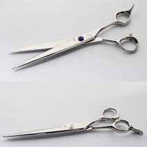애견 미용학원 가정용 7인치 고급가위 강아지미용기 강아지가위컷
