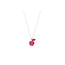 Marc Jacobs NEW 마크 제이콥스 더 보울 여성 레드 다이얼 목걸이 시계 20184729 MSRP 300