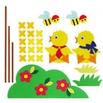 펠트교구 10000 환경꾸미기(병아리/중), 단품