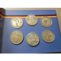 유럽 독일 2003 세련된 기념 실버 코인 세트 6 외국희귀주화 수집주화 기념주화 행운의선물