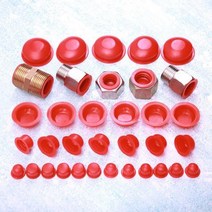 휠캡 수입차부품 볼트너트 고무 스토퍼 플러그 먼지 나사 구멍 보호 원형 캡 너트 M5M6M8M10M12M14M16M18M20M22M24M30 실드 씰링 커버, DR-45+20  pcs