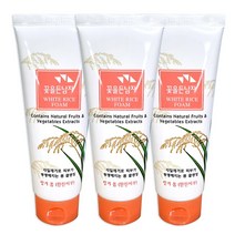 꽃을든남자 베리웰 쌀겨 폼클렌징 하얀피부 150ml x 3개