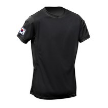 아미캠프 택티컬 무지 반팔 검정 군인 전술 티셔츠 밀리터리 아미 반팔티