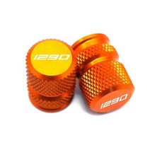 KTM 어드벤처 790 슈퍼 R 듀크 990 1050 1090 39 휠 타이어 커버 오토바이 밸브 스템 캡 1190 1290 125 200 250, 1290 orange
