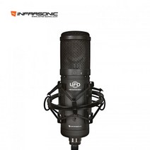 Infrasonic 인프라소닉 UFO 블랙 에디션 USB 콘덴서 마이크 아프리카 TV 스카이프 스테레오 믹스 지원