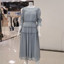 린 NC09 셔링 롱 원피스 LCOPME0100