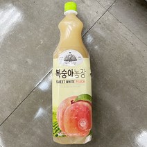 가야 복숭아농장 1.5L x 2개