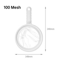 두유기 가정용 휴대용 고밀도 두유 필터 두유 커피 요구르트 필터, 한개옵션1, 01 100 mesh