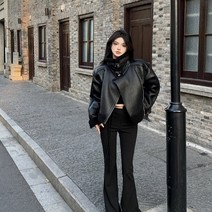 워크웨어 모피 코트 자켓